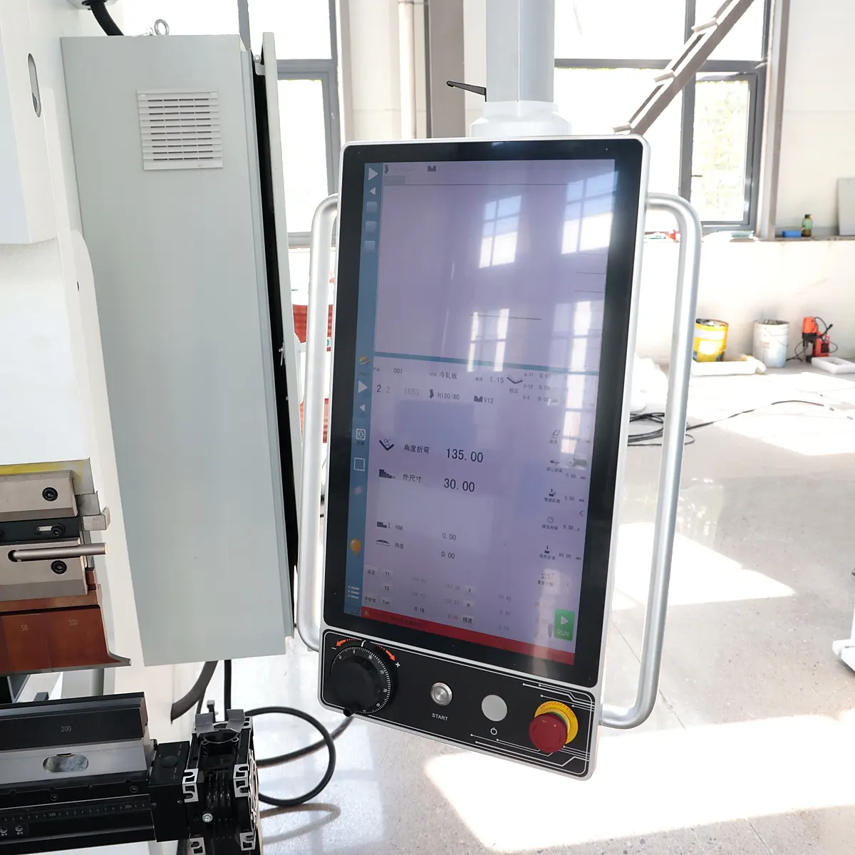 CNC touchscreen paneel