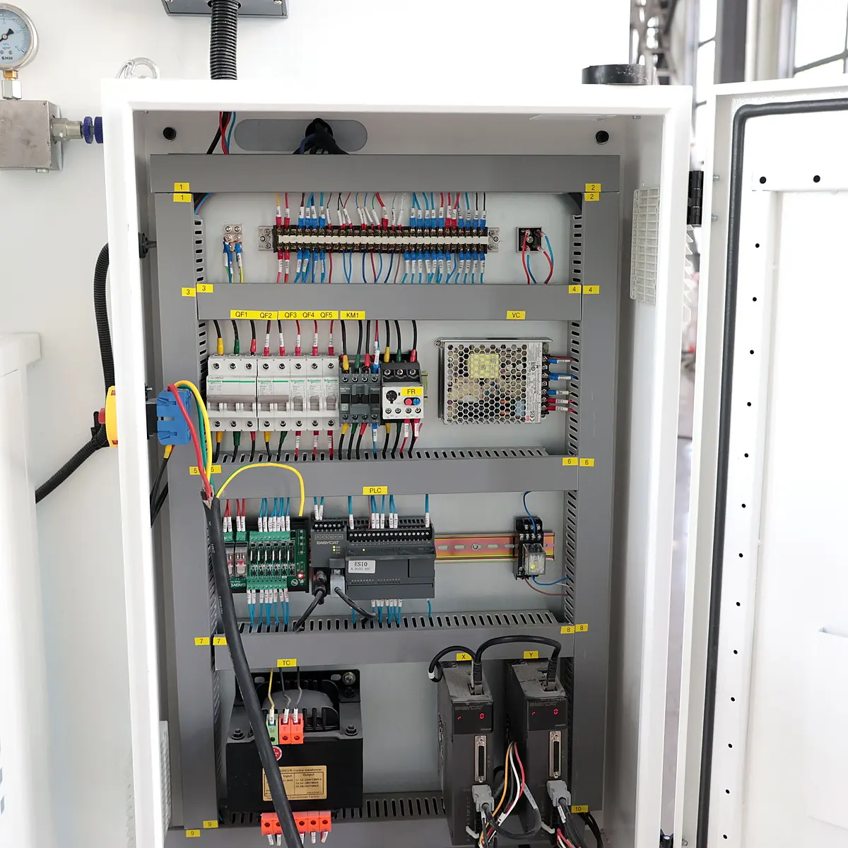 Gabinete de control eléctrico