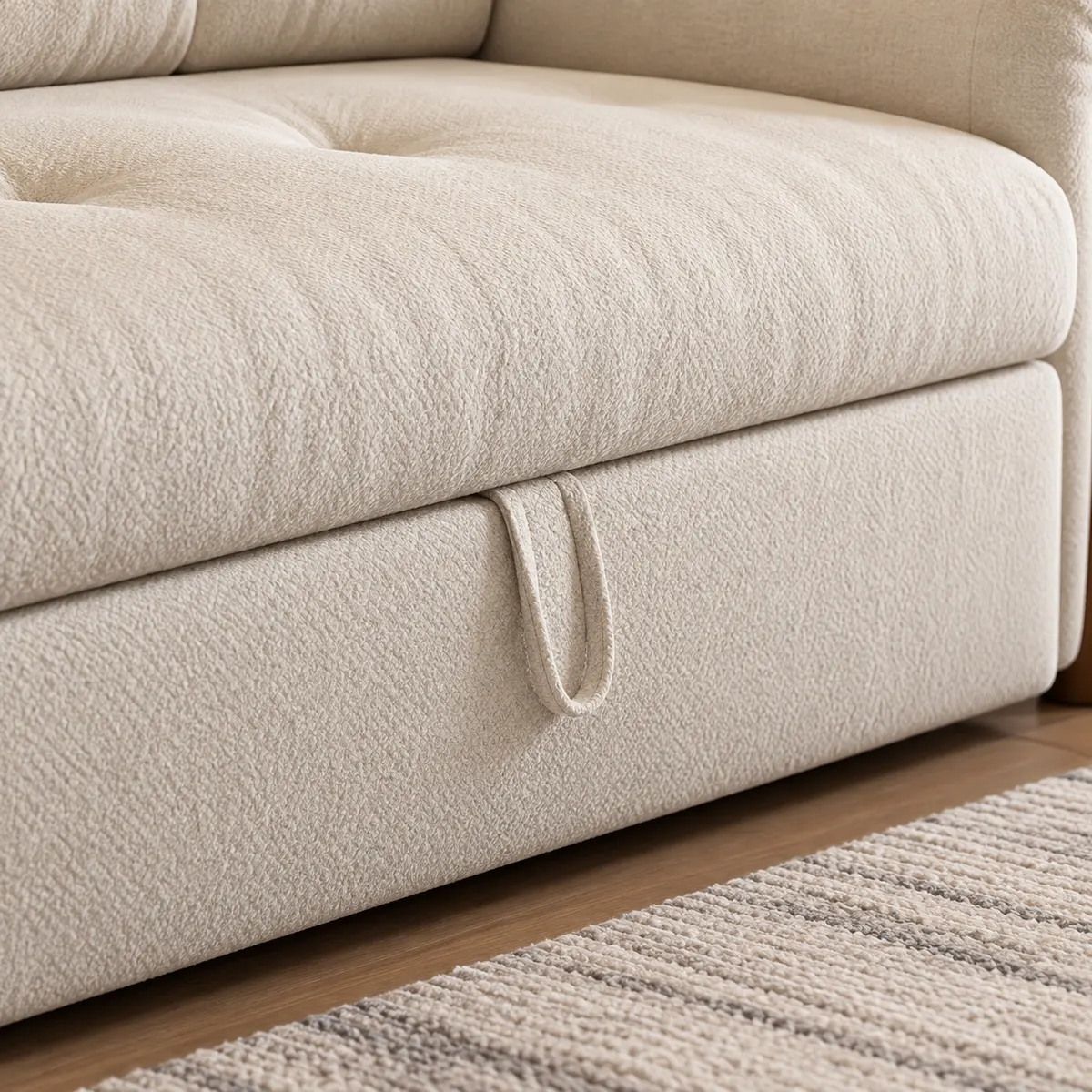 Front Pull Strap Detail