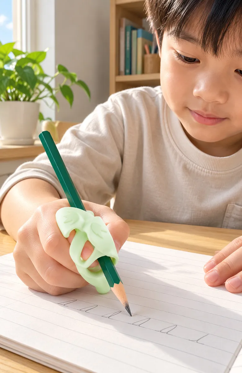 Fünf-Finger-Bleistiftgriff-Set, 3 Stück mit Aufbewahrungsbox