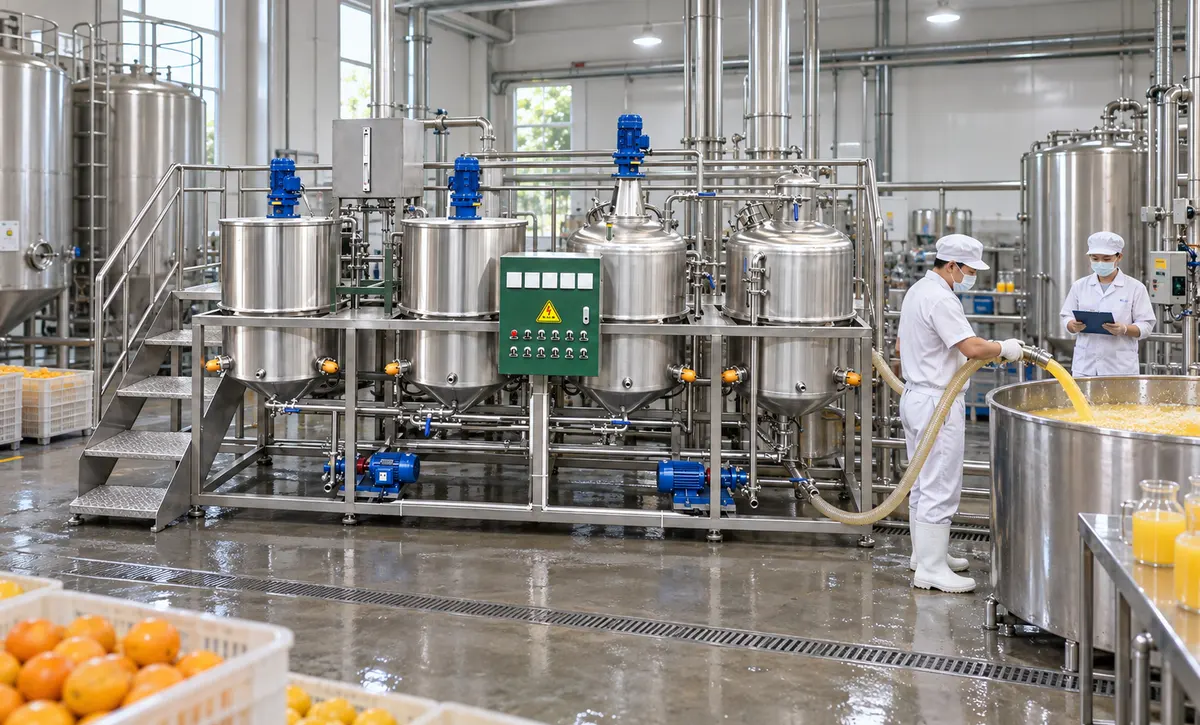 Juice Refining Process