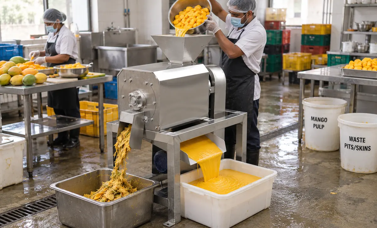 Mango Zellstoff produktion