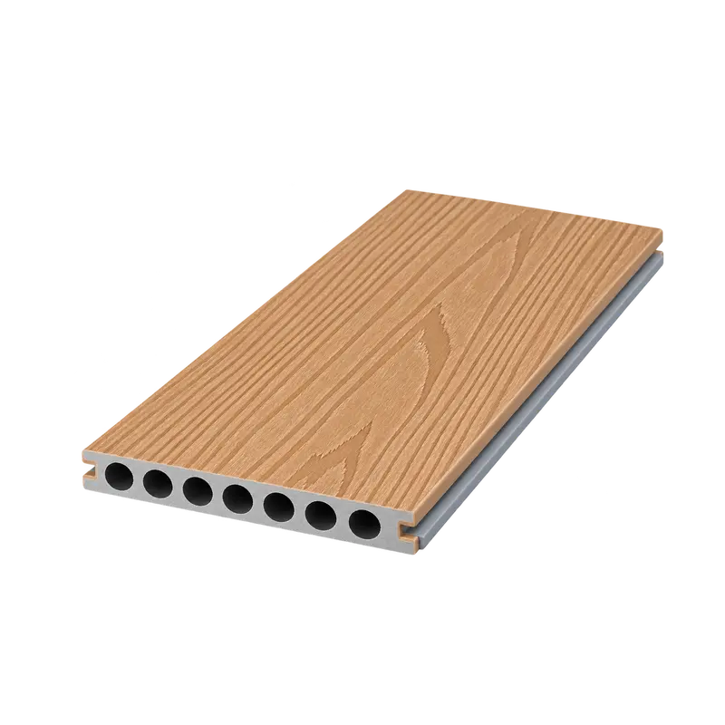 Zweifarbige WPC-Hohl decking
