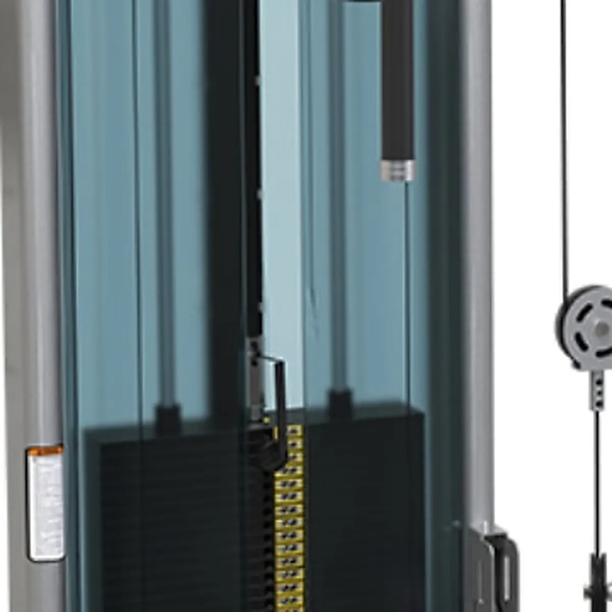 Weight Stack And Guide Rods