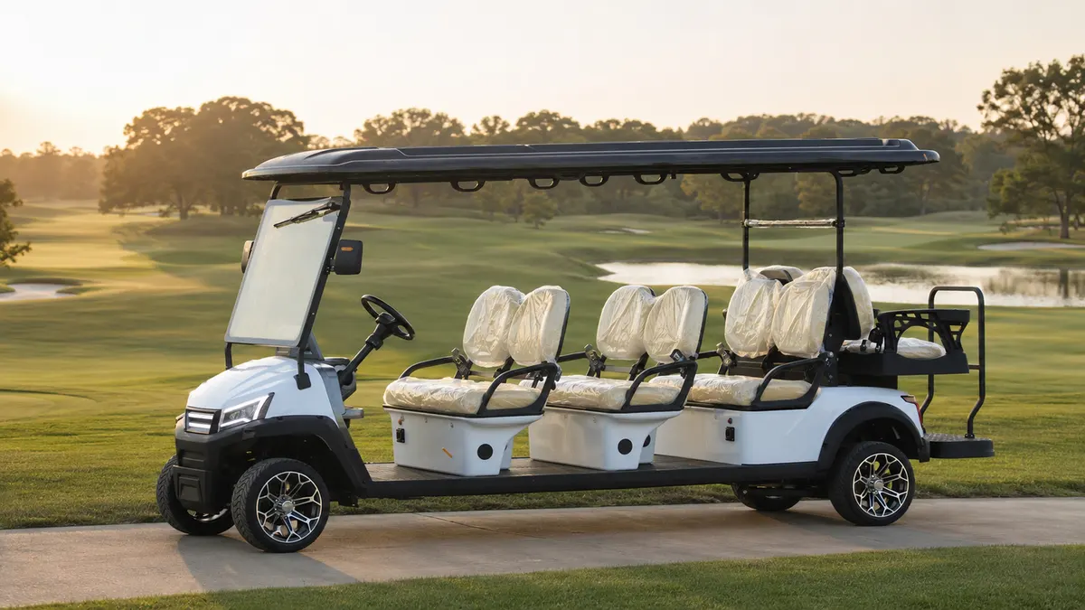 Eight spacious seats, perfect for group travel in one go.