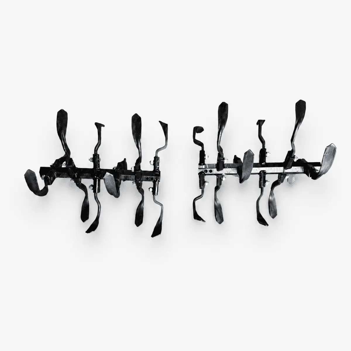 Curved-Tine Tiller Shaft