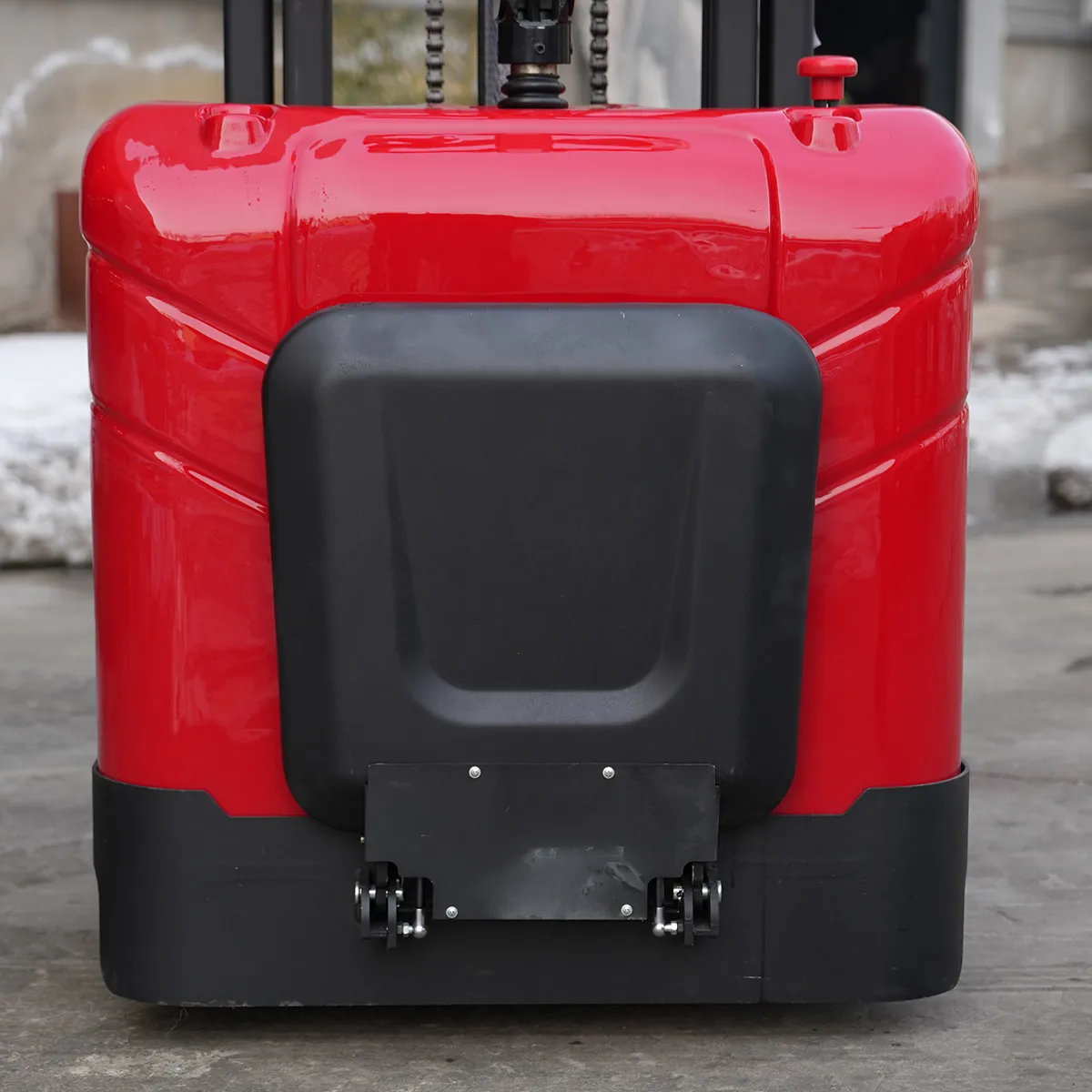 1.5-2-ton sit-down full-carretilla elevadora eléctrica-Vista detallada-Parte trasera del vehículo 2