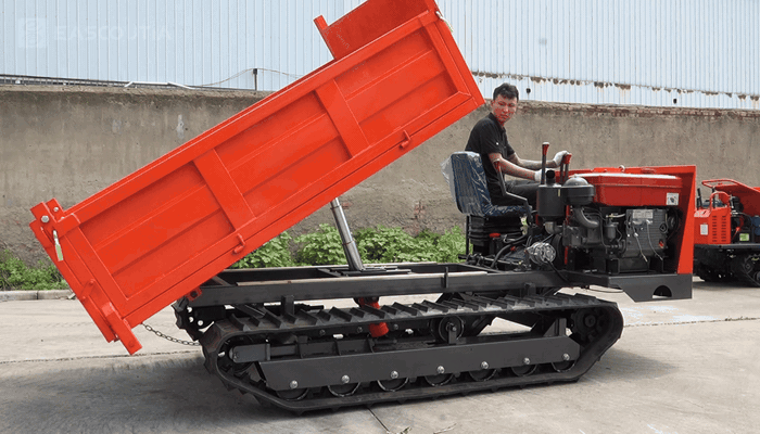 2-ton vehicle - Test - Tipping