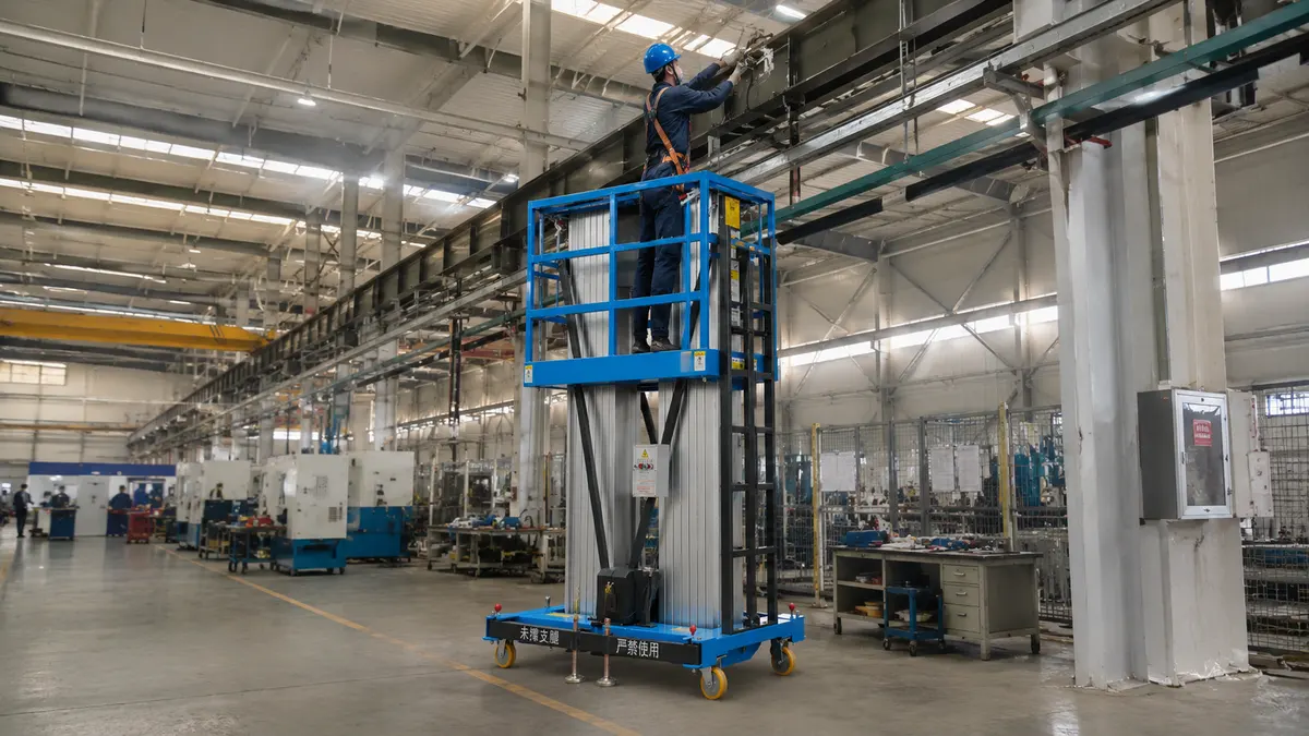 Industrial plant installation, inspection, and repair access