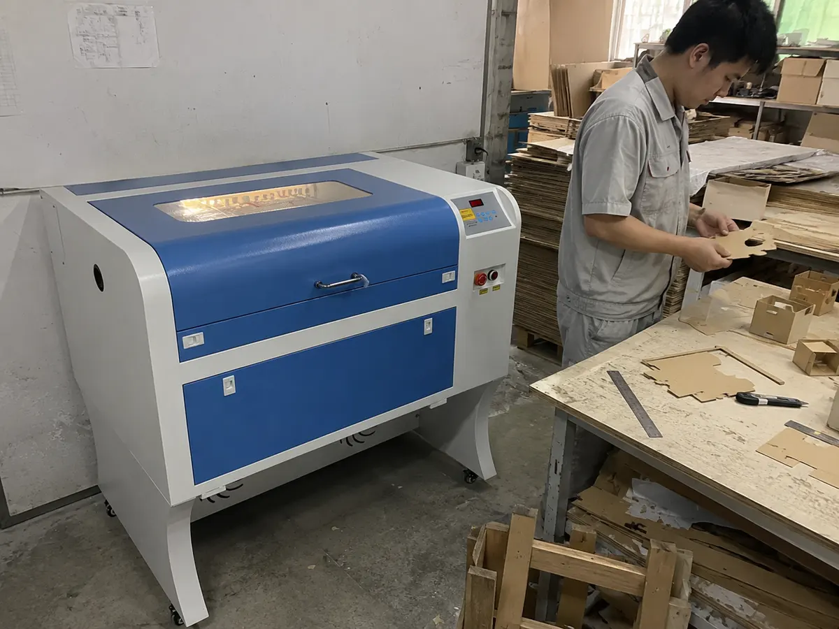 Packaging material sampling