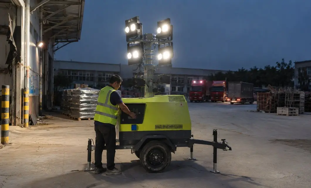 Lighting for Operations at Mine Stockpiles
