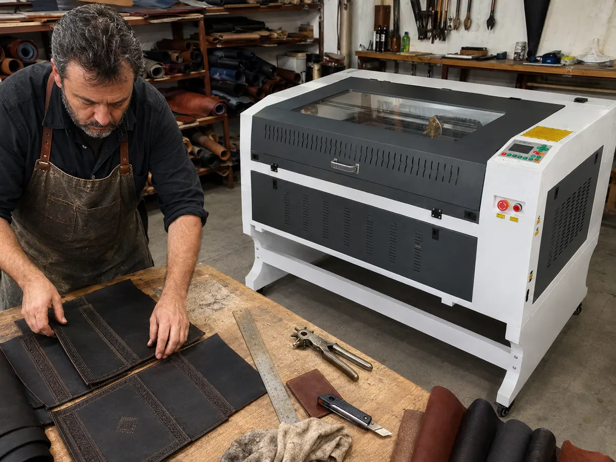 Leather accessory engraving