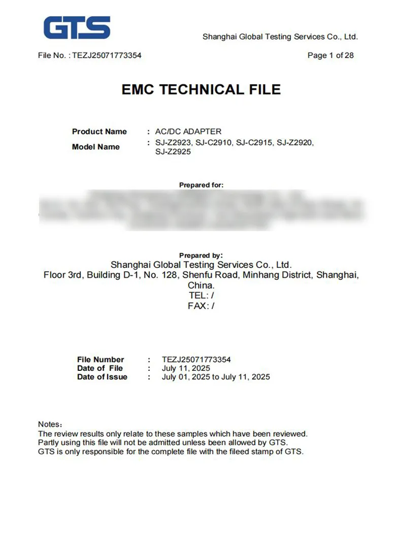 EMC-Technisches Dokument
