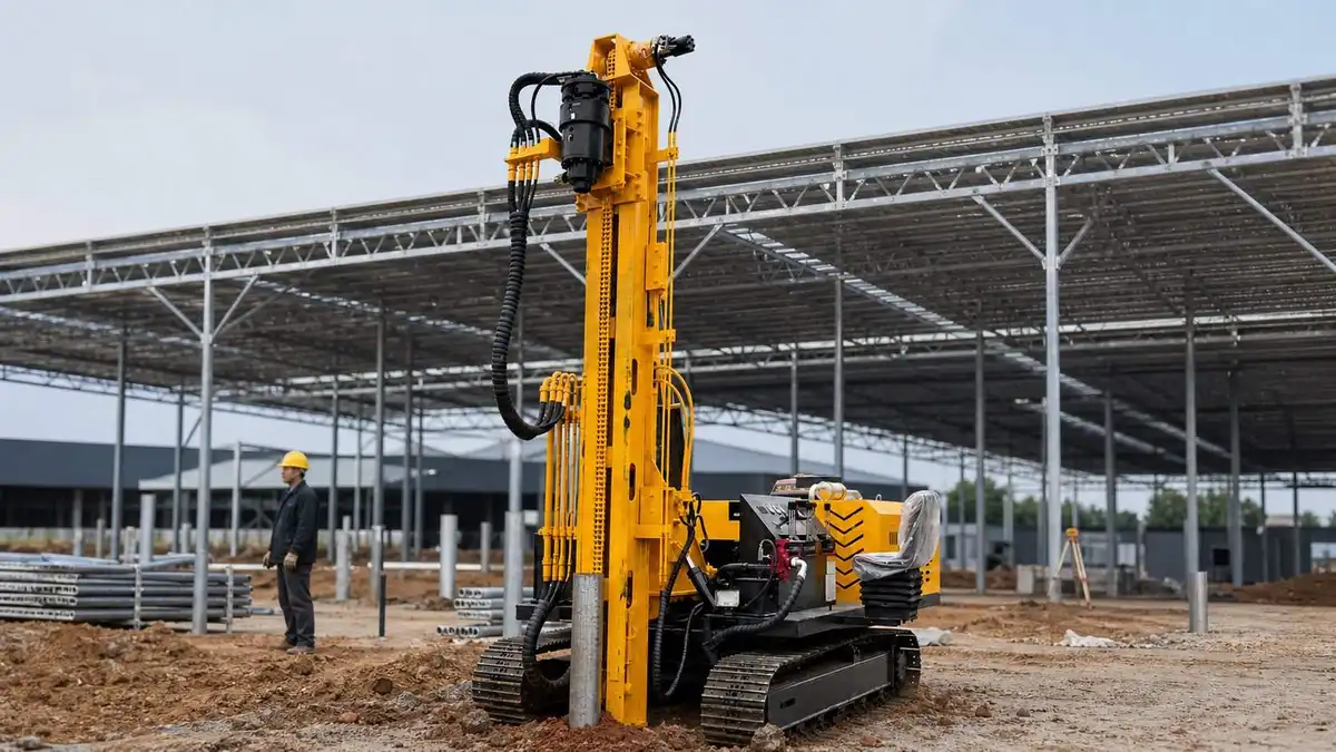 Công trường xây dựng cho nền MÓNG XÂY DỰNG