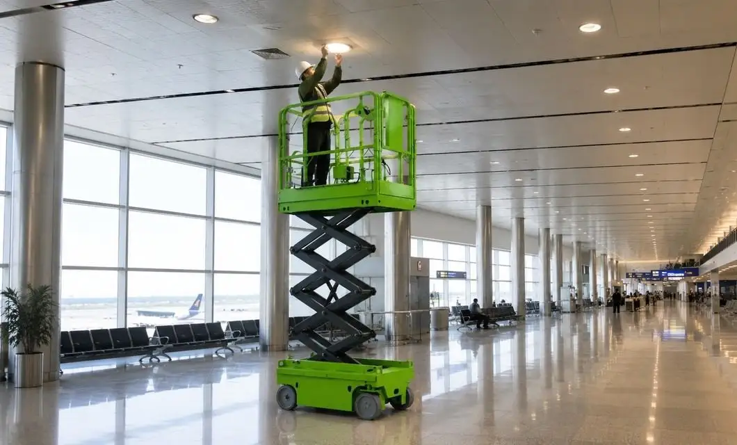 Commercial building exterior repair and service access