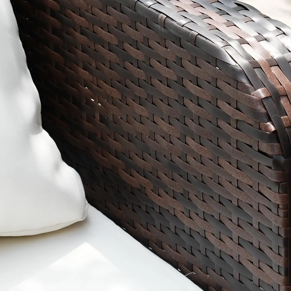 Reposabrazos-Mesa de café-Esquina-Detalle