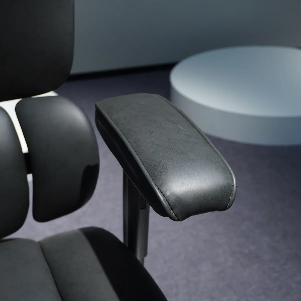 Armrest Leather Surface Detail