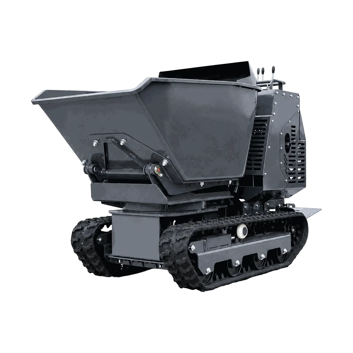 Rotating dump truck