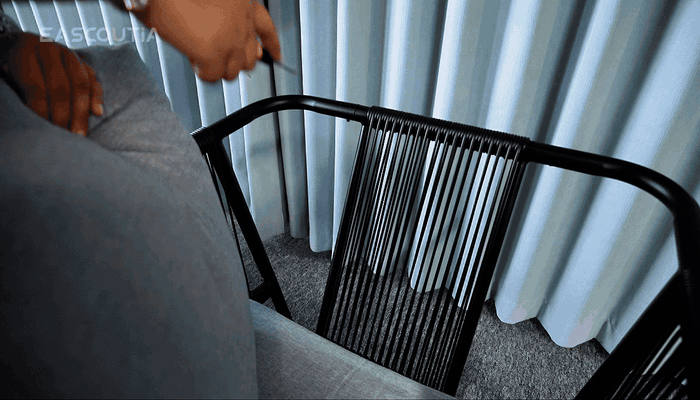 Light Visual Profile: Open rope weaving keeps balconies and patios visually airy.