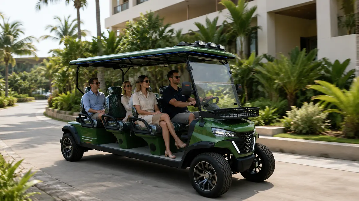 Recepción del hotel resort