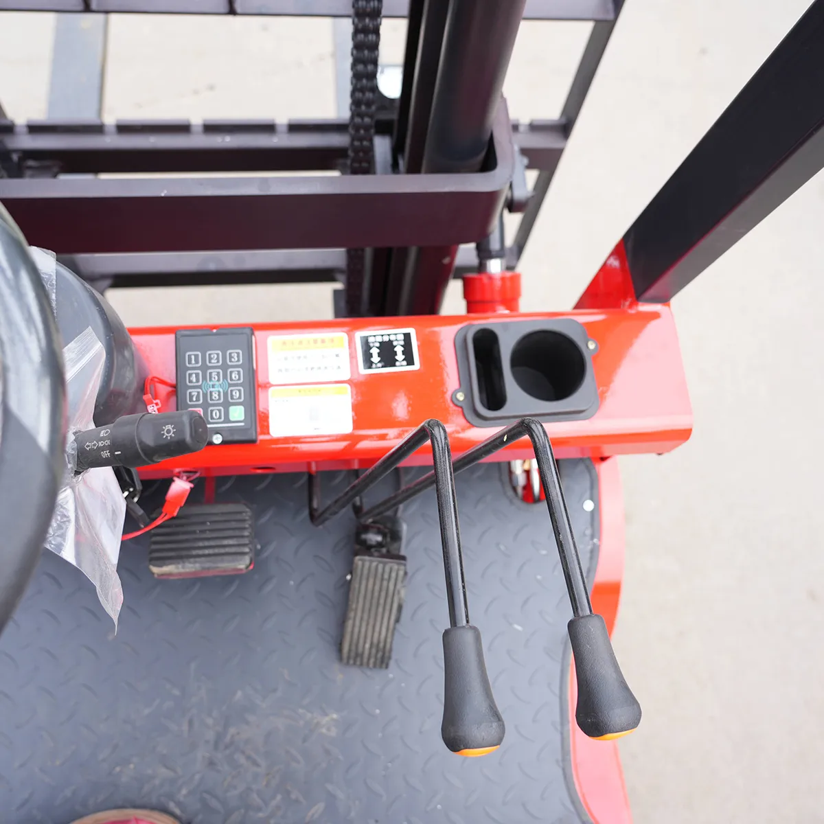 CPD-20(2) – Detail Drawing – Control Console and Foot Pedals