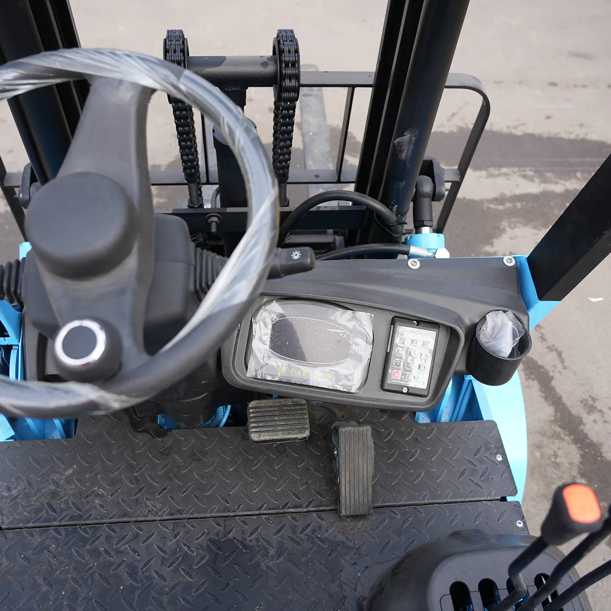 CPD-20(1) – Detail Drawing – Steering Wheel and Instrument Panel 2