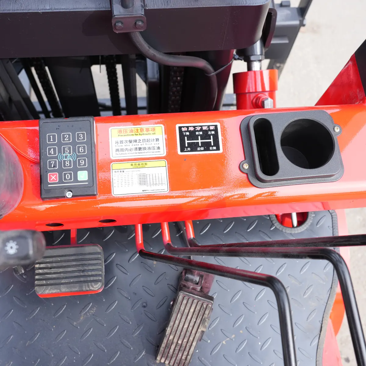 CPD-30(1) – Detail Drawing – Control Console and Pedals