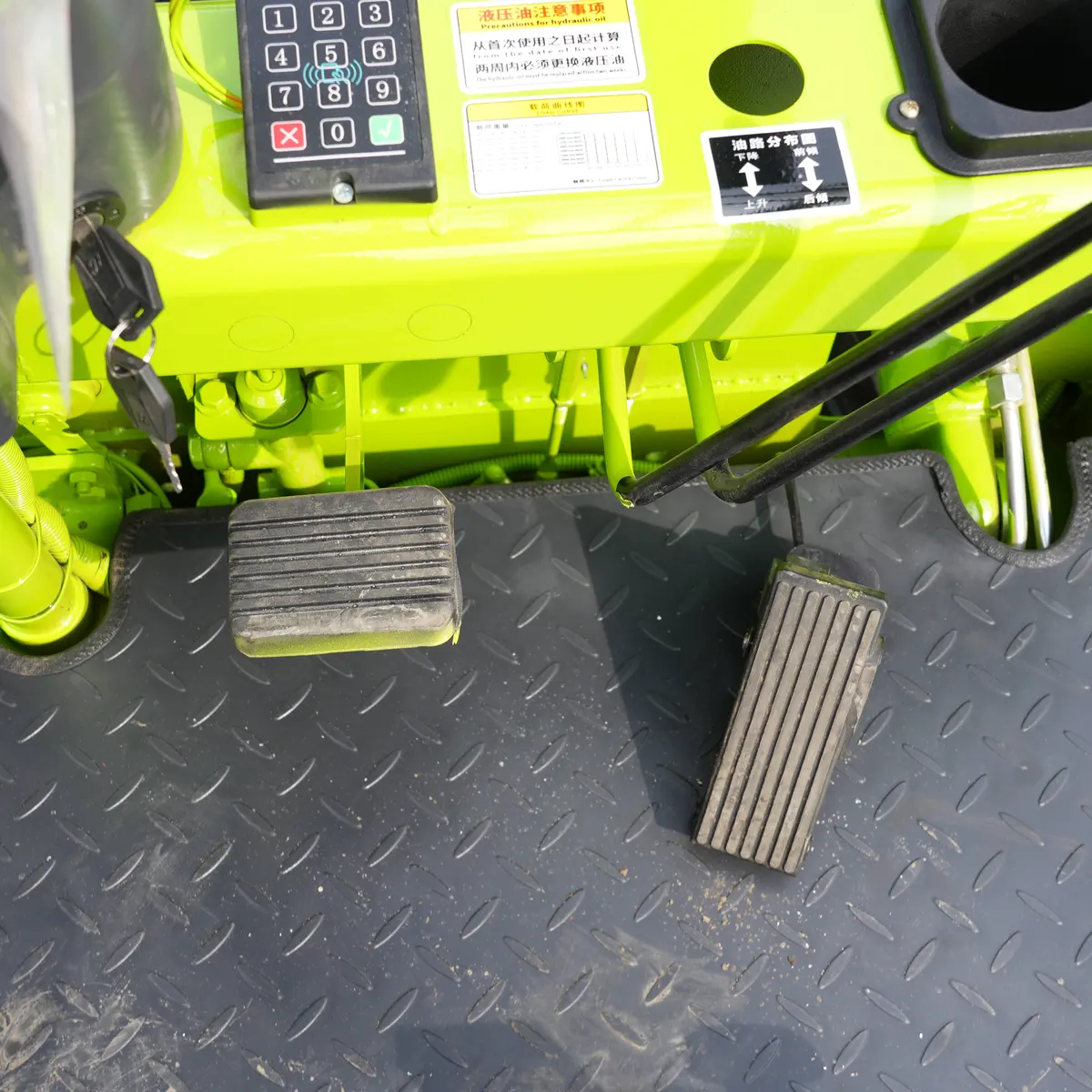 CPD-35 – Detail Drawing – Password Activation Panel and Pedal