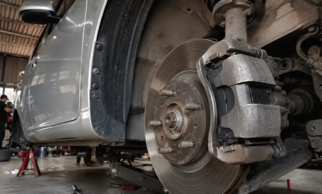 Caliper Body Around New Pad