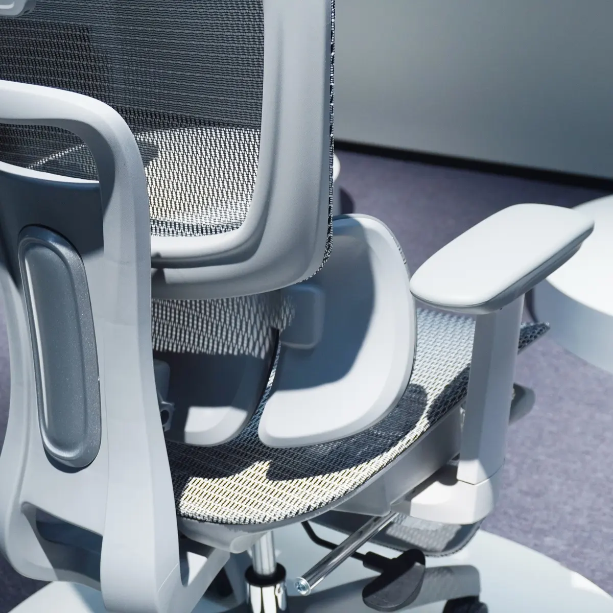 Chair Back Side Overall Structure