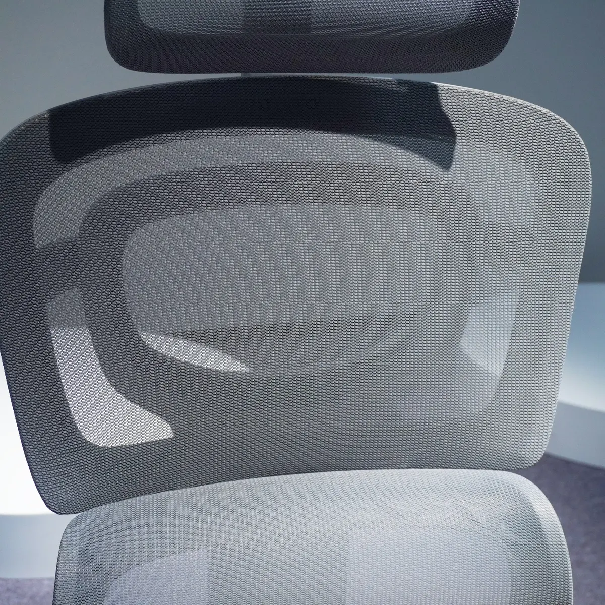 Chair Back Upper Mesh Detail