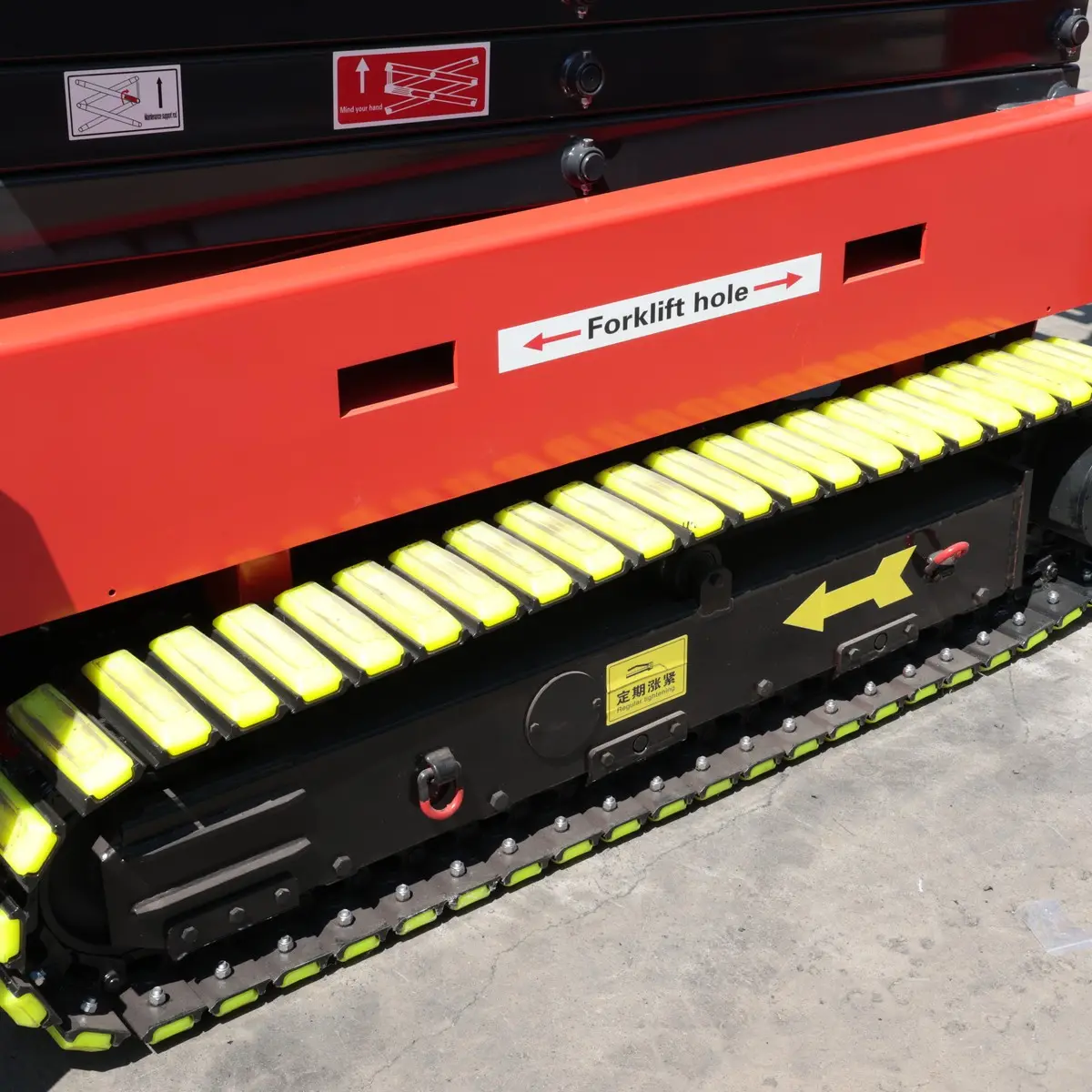 Chassis vorkheftruckzakken