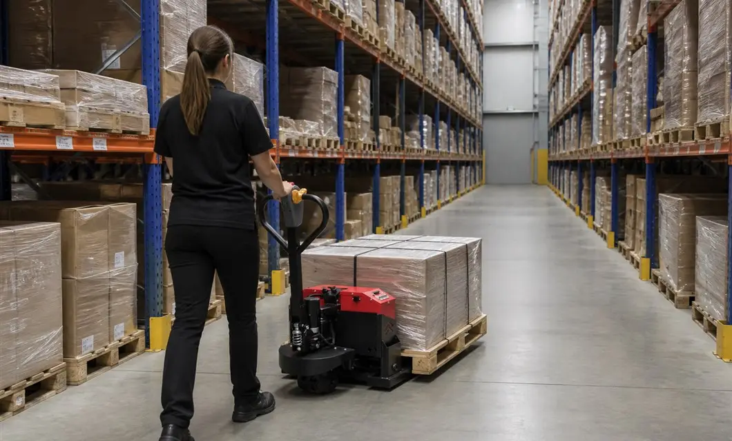 Compact Handling Through Narrow Aisles