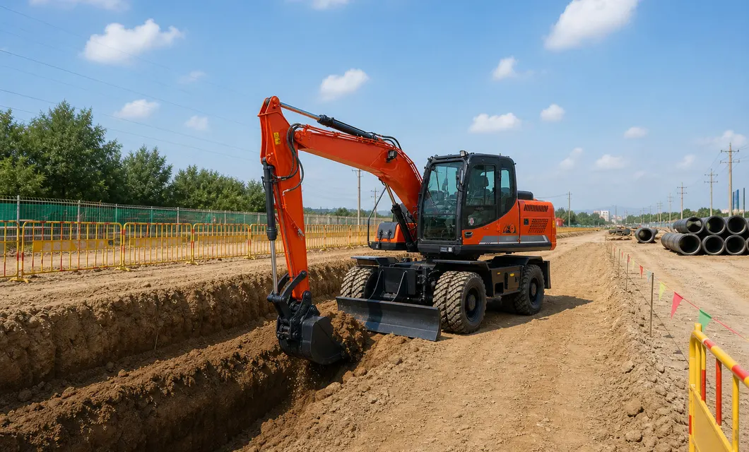 Controlled Utility Trench Excavation