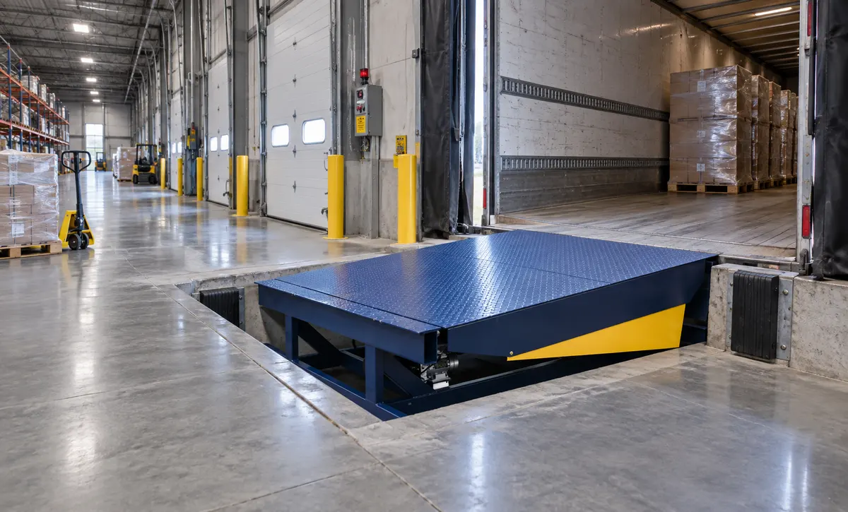 Verteilungs zentrum LKW-Verladung