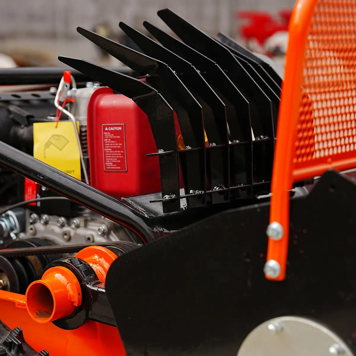Cutting Deck Drive and Guard Assembly