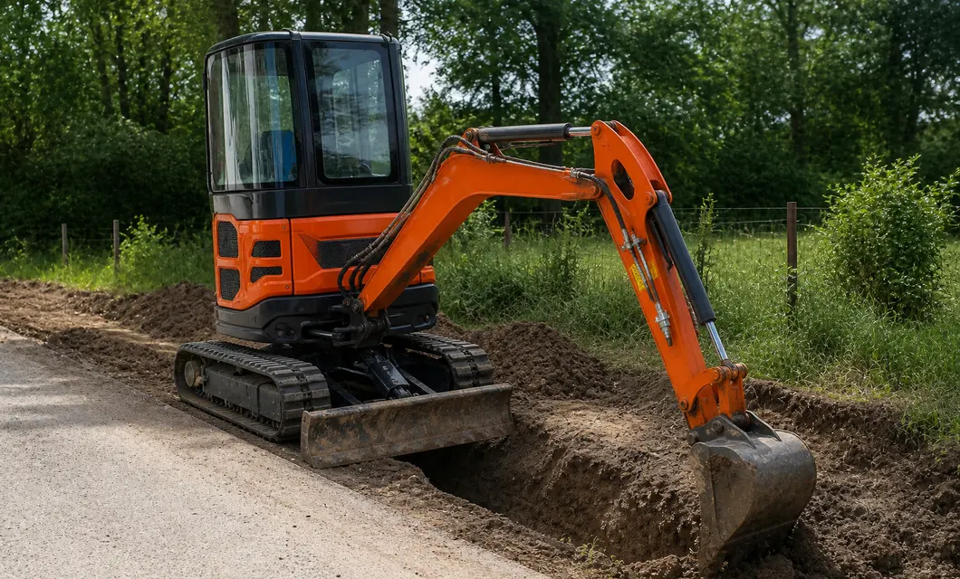 Drainage Trench Digging