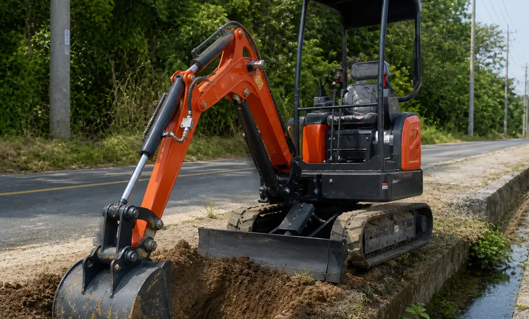 Drainage Trench Digging