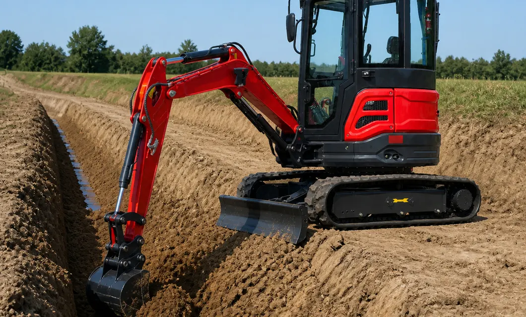 Drainage Trench Digging