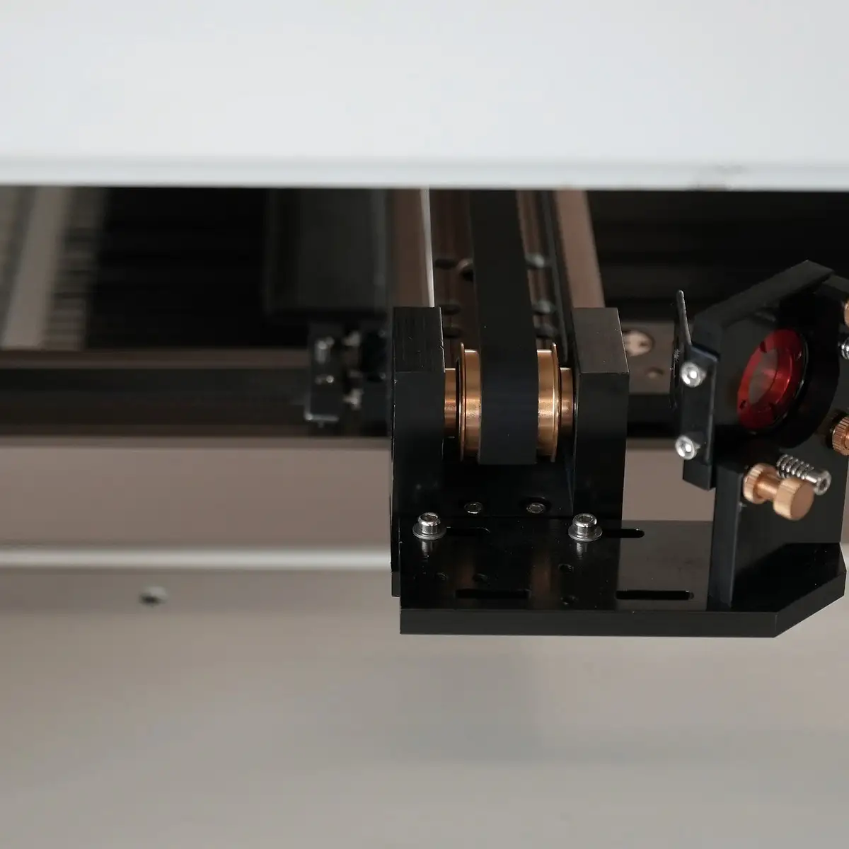 Drive Pulley and Optical Reflector