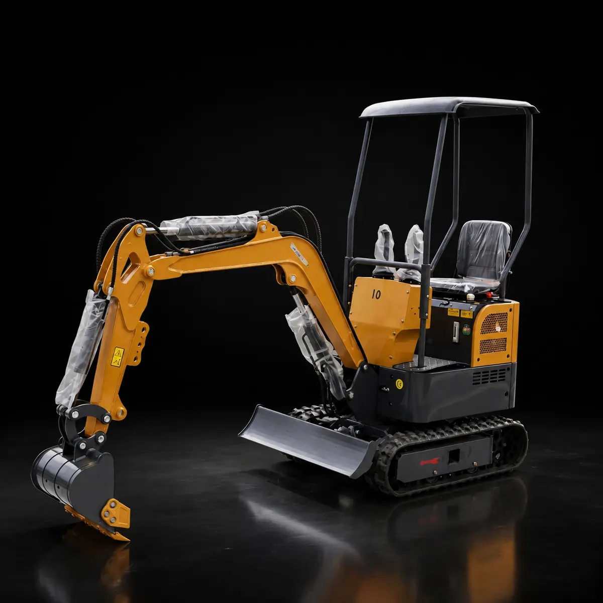 Miniatur-Raupenbagger