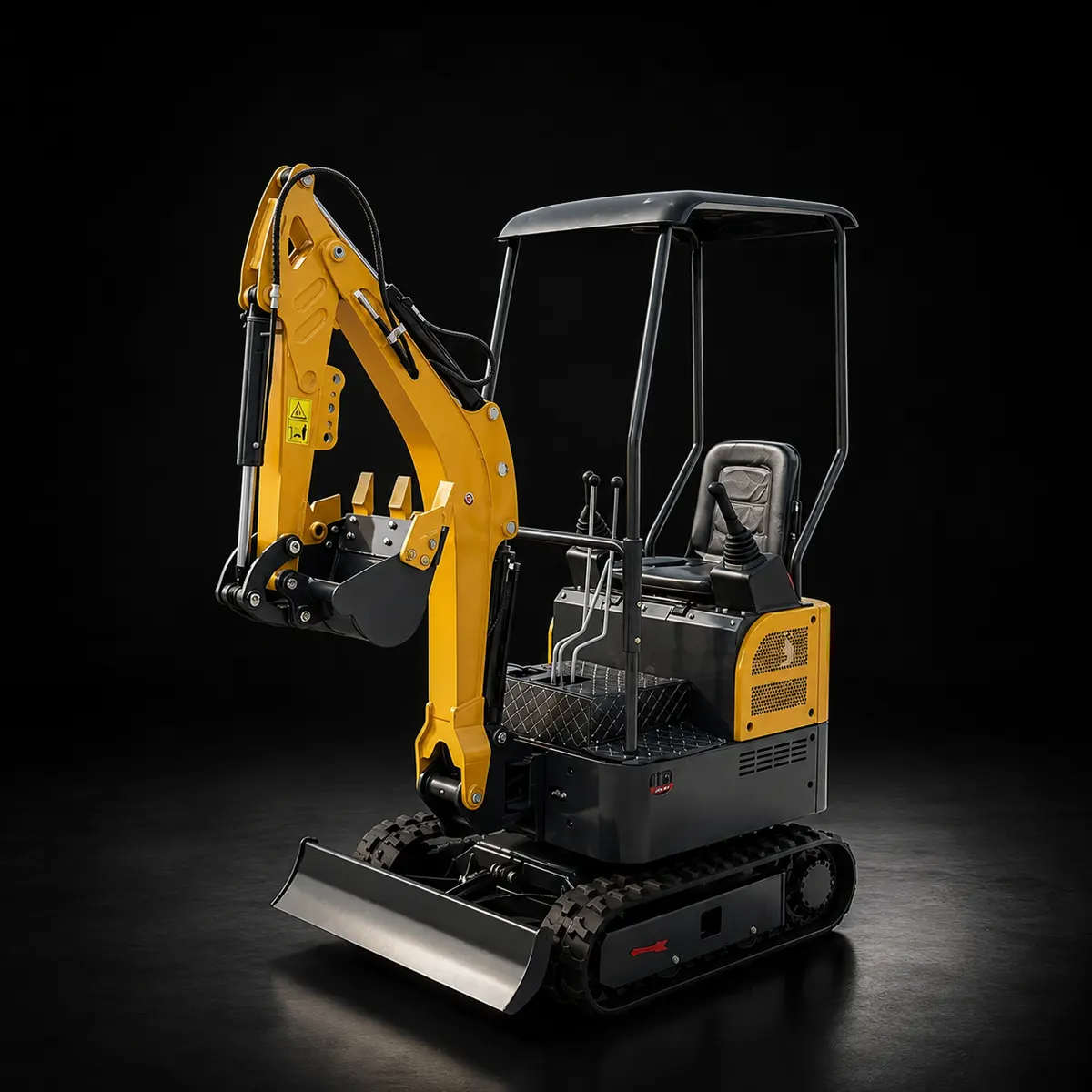 Miniatur-Raupenbagger