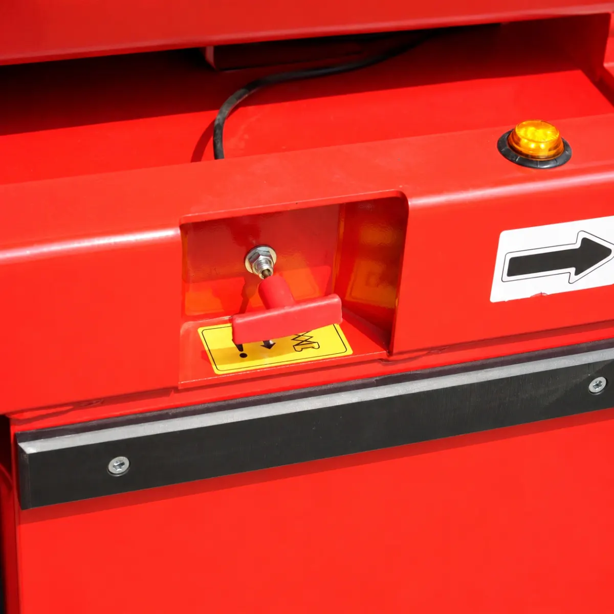 Emergency Lowering and Main Power Switch