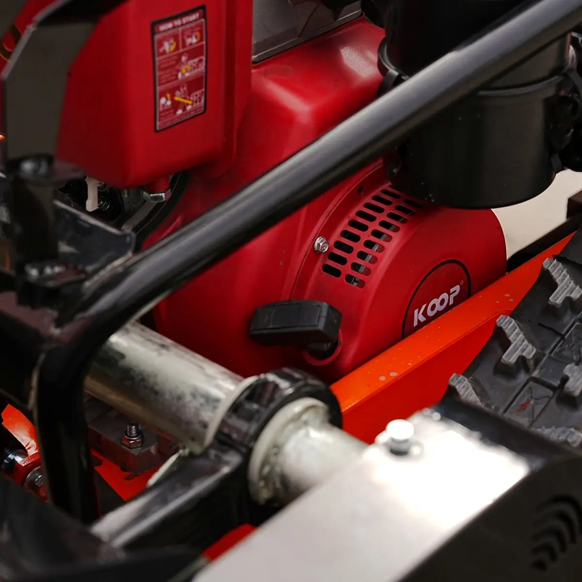 Engine and Track Drive