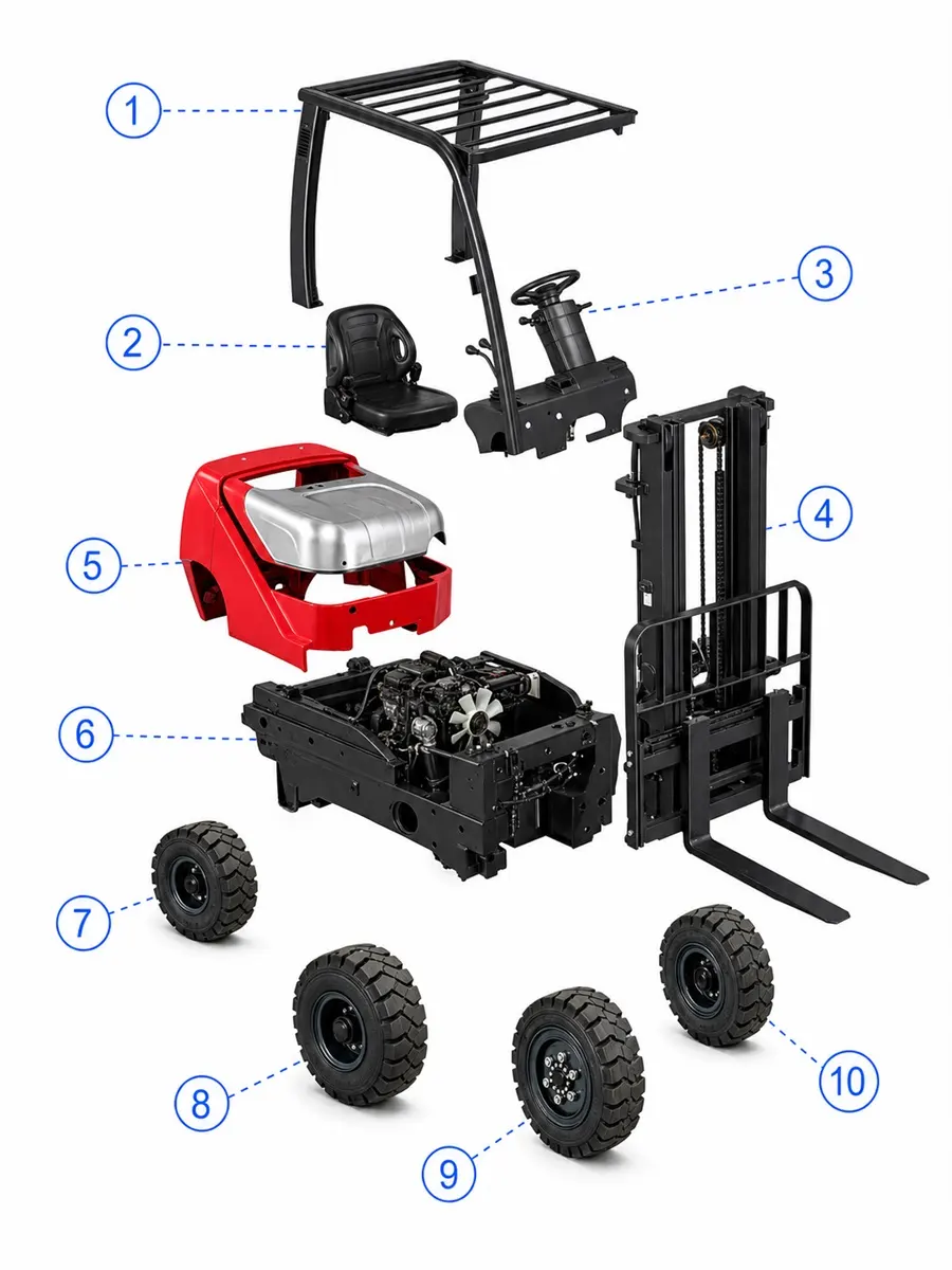 Produktstrukturdiagramm