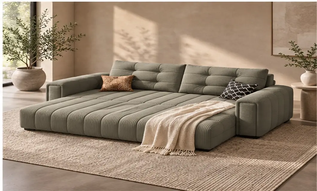Exibição Daybed dobrado