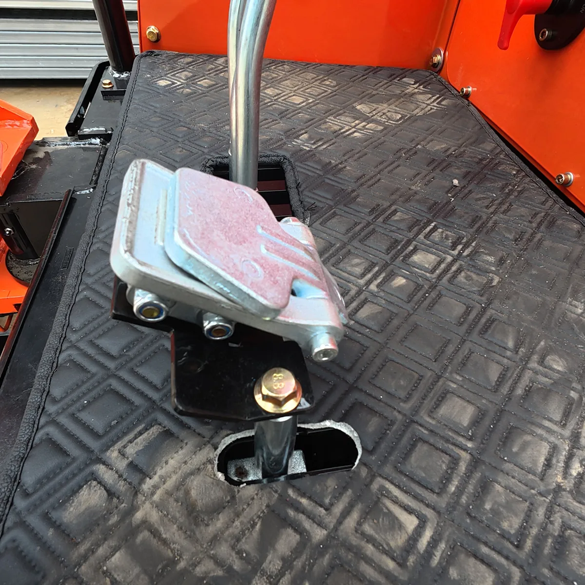 Fuß pedal Nahaufnahme