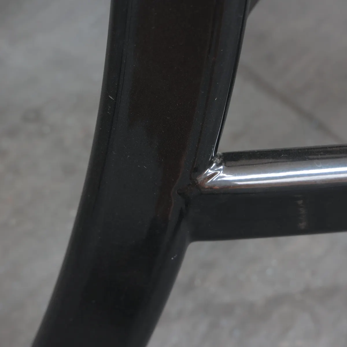 Frame dwarsbalk gelaste verbinding
