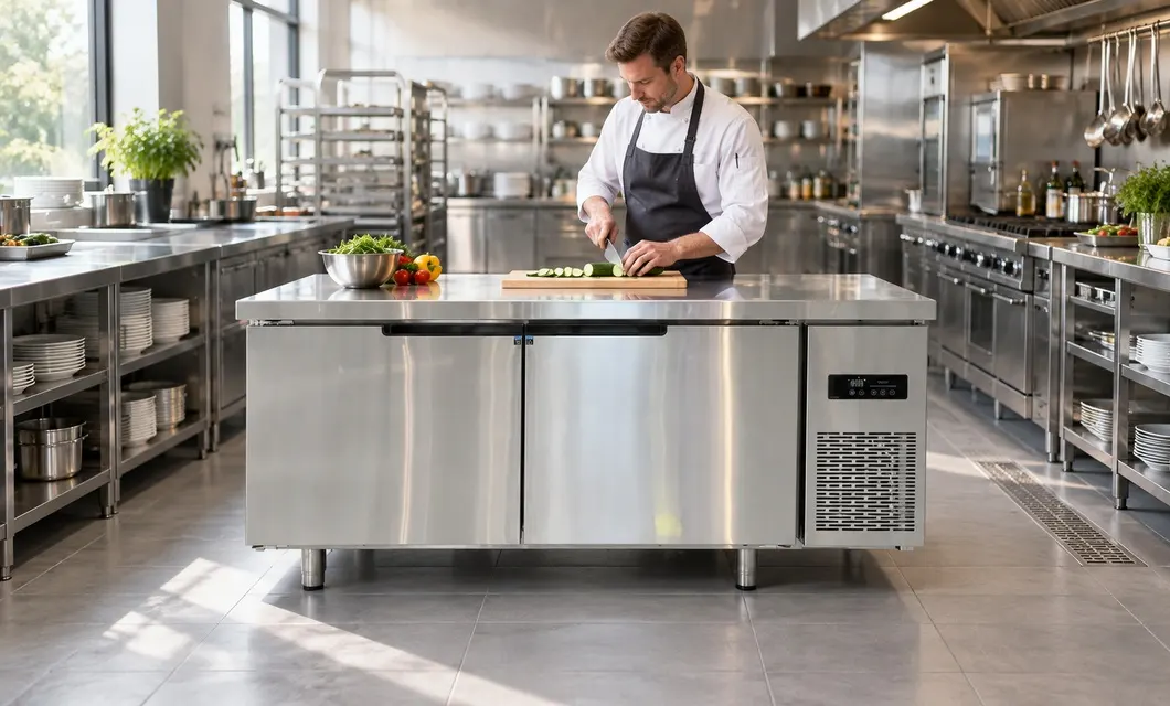 Preparación fresca por encima de almacenamiento refrigerado