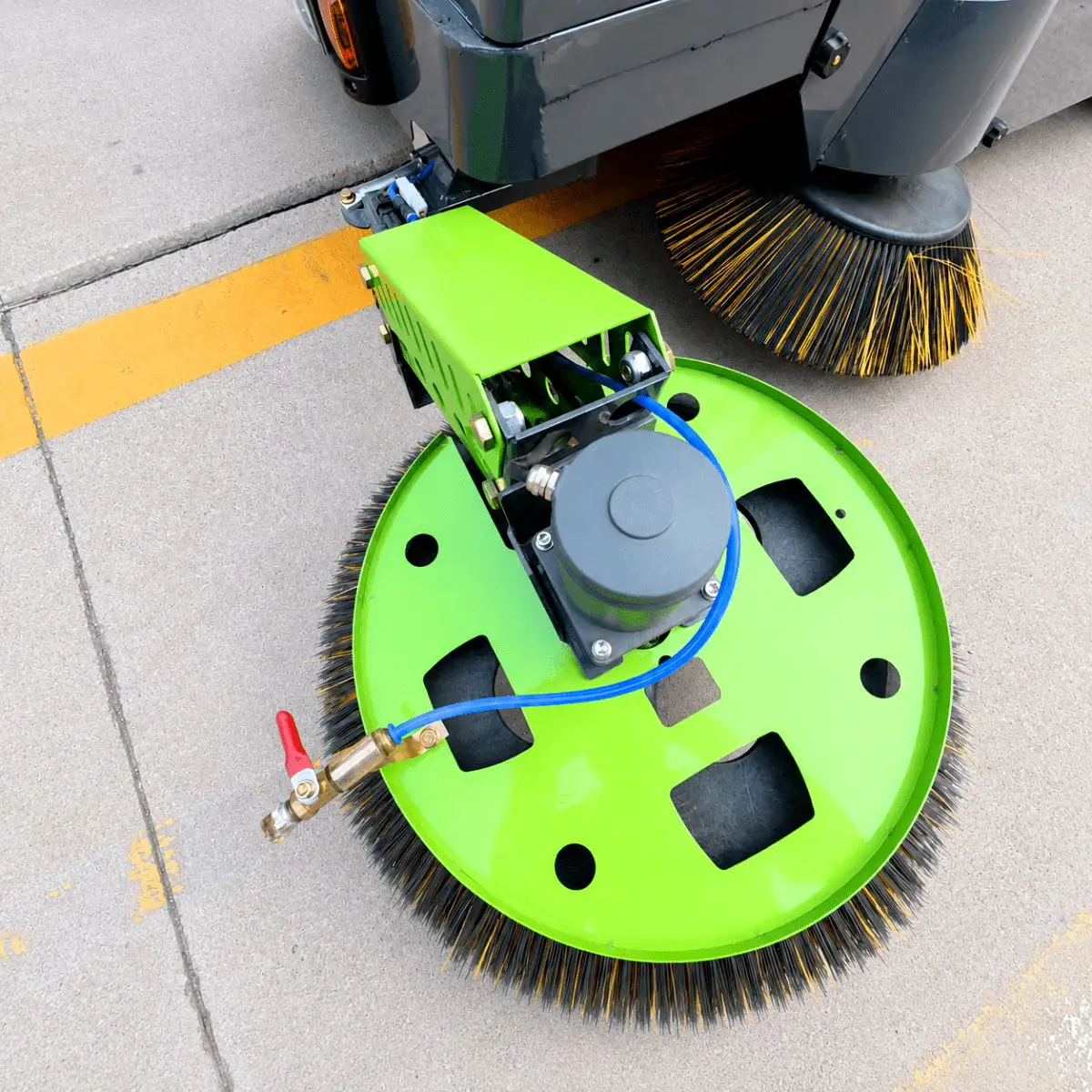 Disque de brosse de lavage avant